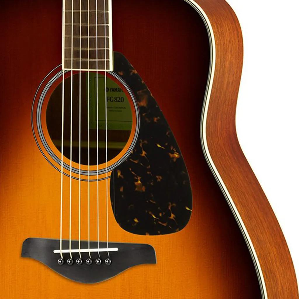 Yamaha FG820 Acoustic Guitar - Brown Sunburst