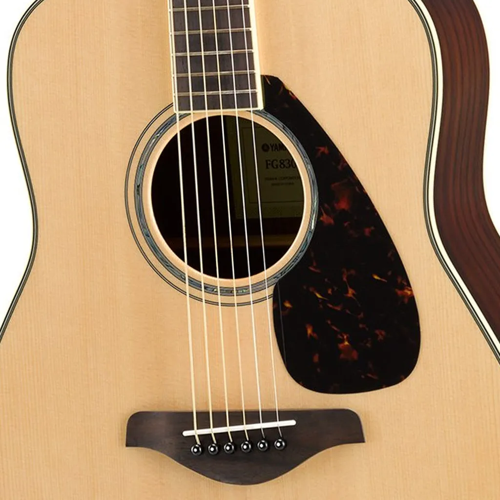 Yamaha FG830 Acoustic Guitar - Natural