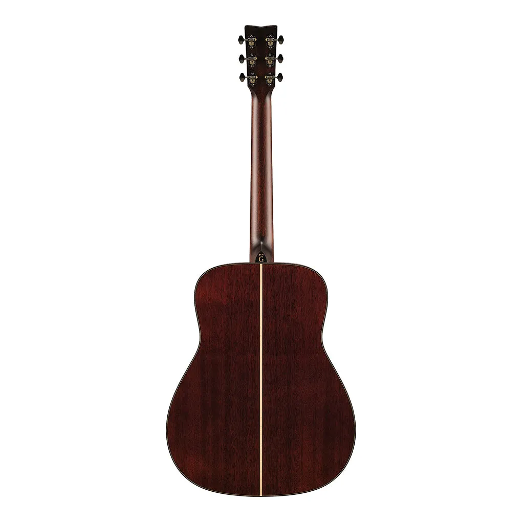 Yamaha FG9 Mahogany Dreadnought Acoustic Guitar with Case - Natural