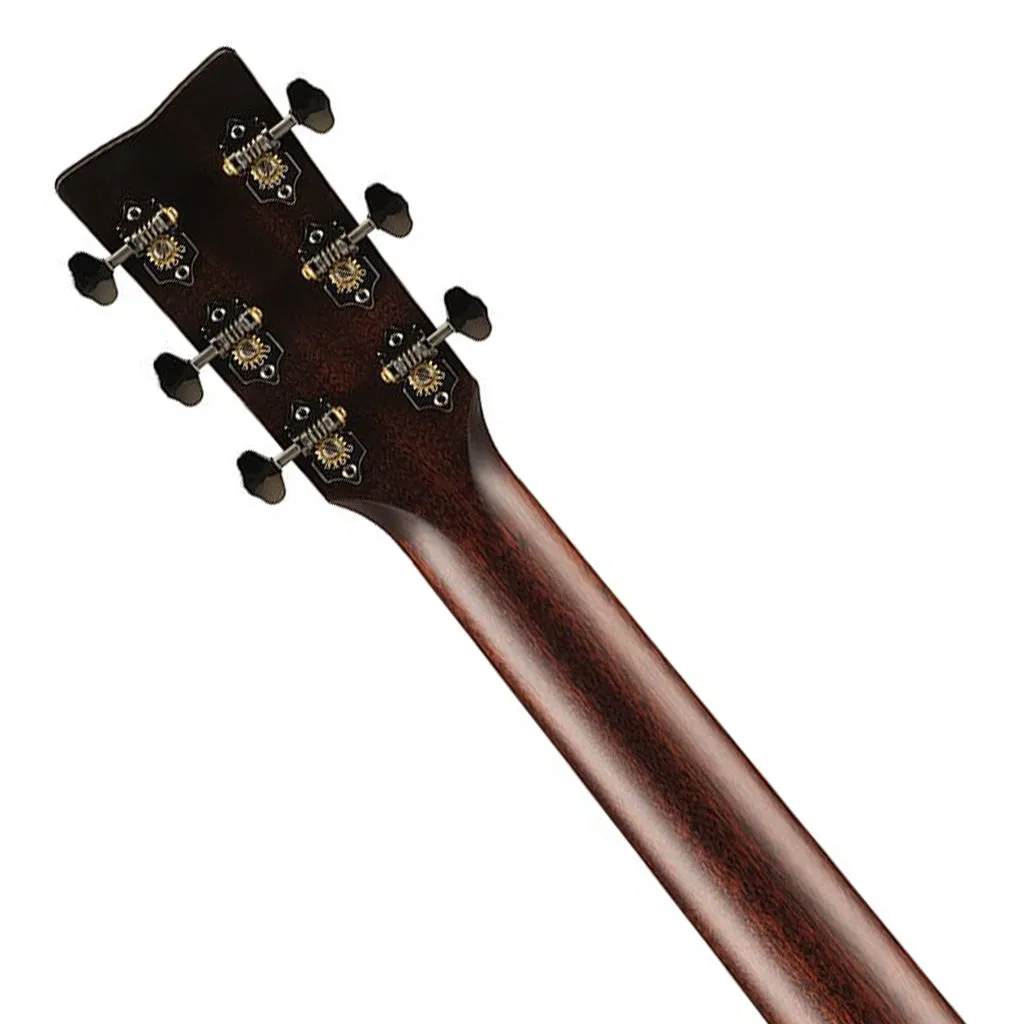 Yamaha FG9 Mahogany Dreadnought Acoustic Guitar with Case - Natural