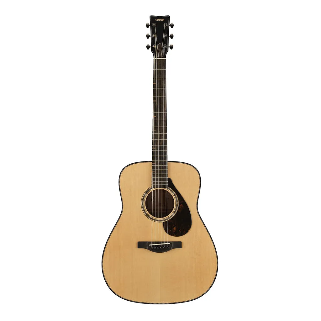 Yamaha FG9 Mahogany Dreadnought Acoustic Guitar with Case - Natural