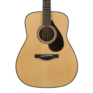 Yamaha FG9 Mahogany Dreadnought Acoustic Guitar with Case - Natural