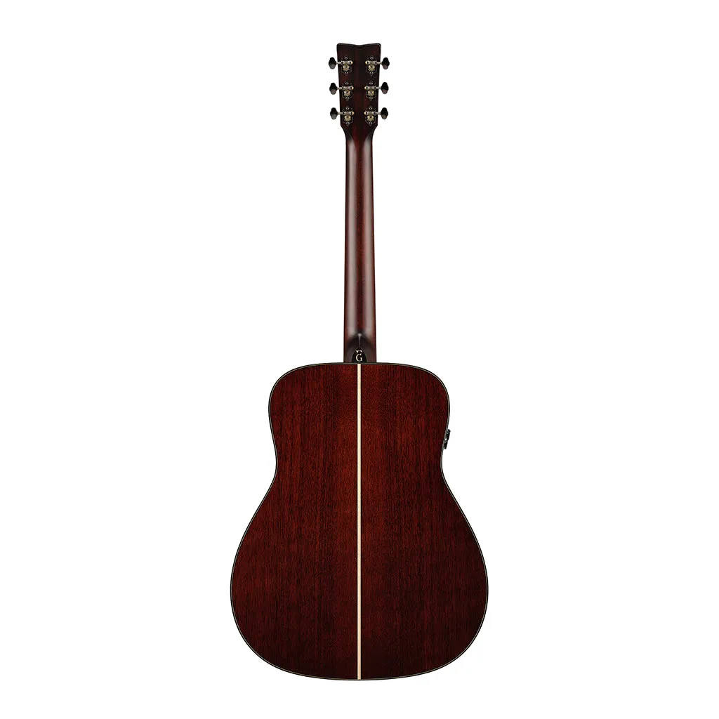 Yamaha FG9 MX Dreadnought with Atmosfeel Pickup - Natural, Ebony Fingerboard