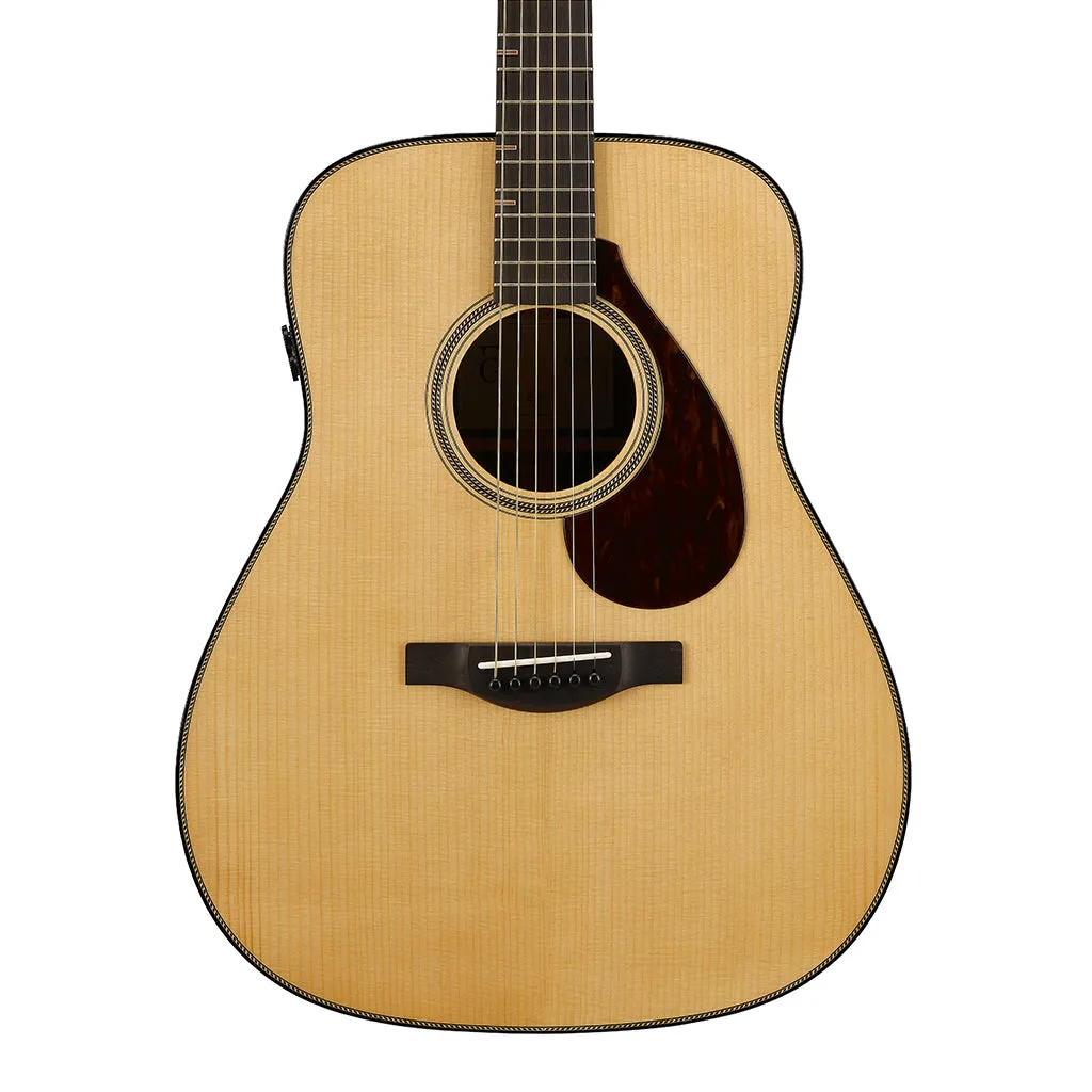 Yamaha FG9 RX Dreadnought with Atmosfeel Pickup - Natural, Ebony Fingerboard