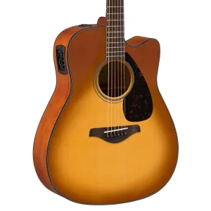 Yamaha FGX800C Acoustic-Electric Guitar - Sand Burst