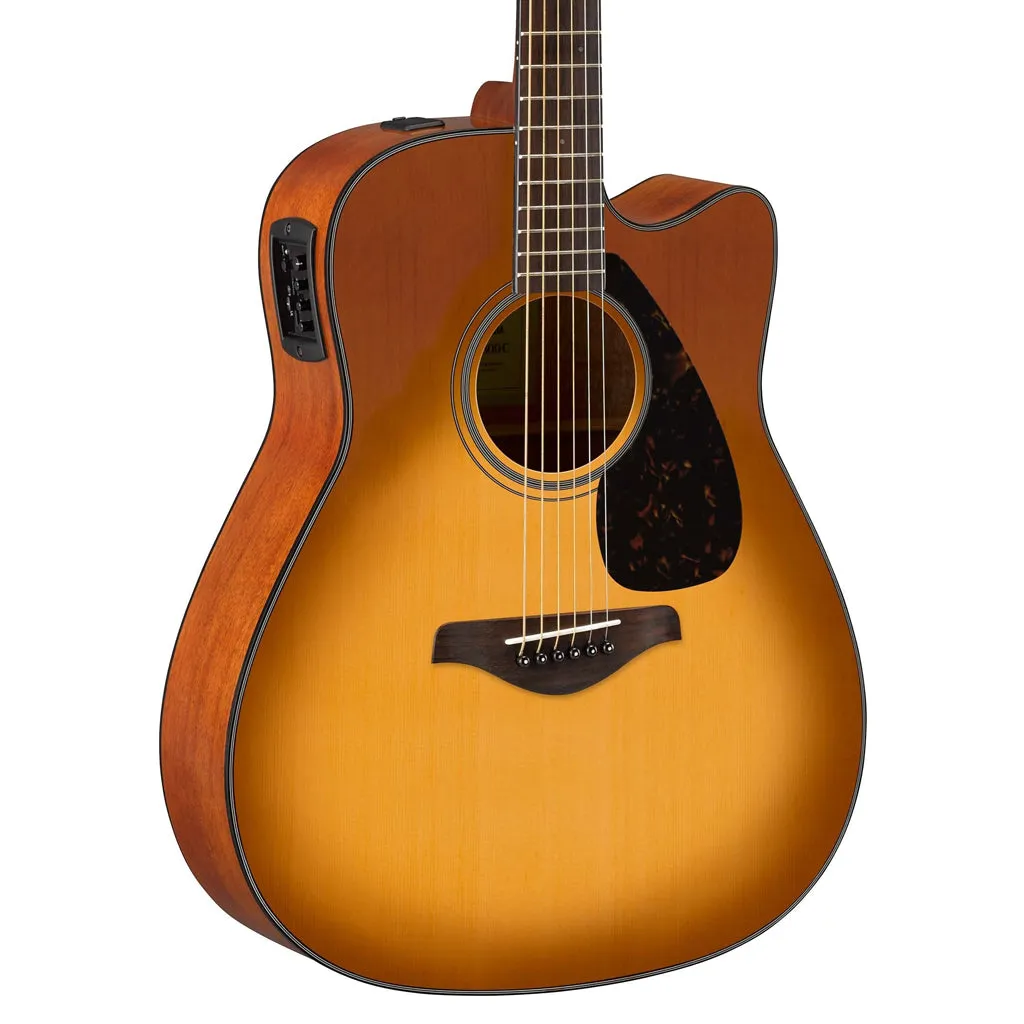 Yamaha FGX800C Acoustic-Electric Guitar - Sand Burst