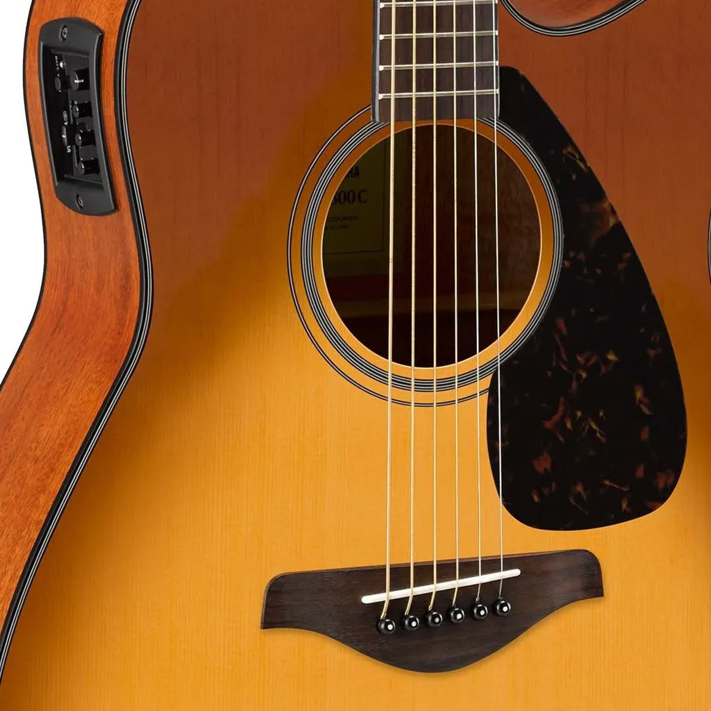 Yamaha FGX800C Acoustic-Electric Guitar - Sand Burst