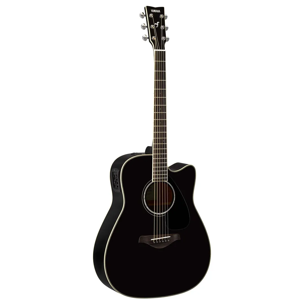 Yamaha FGX830C Acoustic Guitar - Black