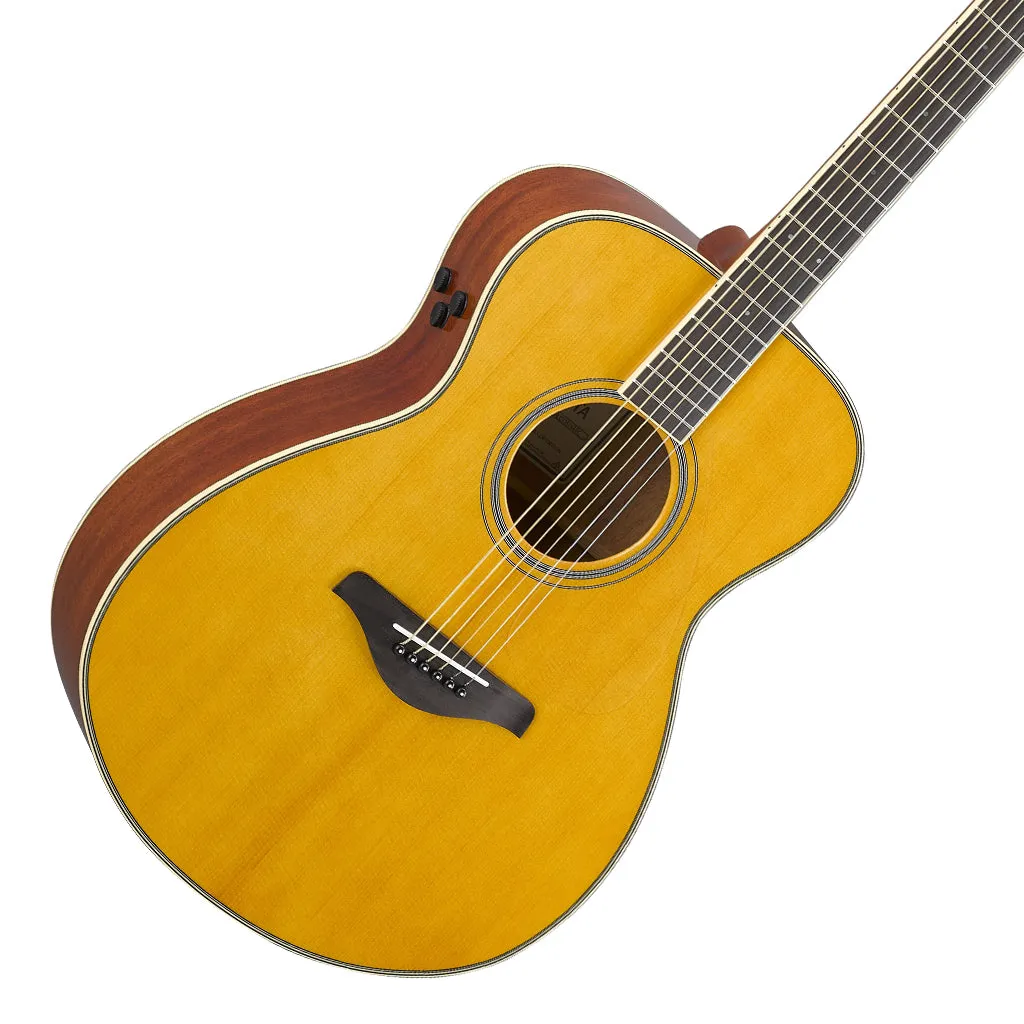 Yamaha FS-TA TransAcoustic Concert Guitar - Vintage Tint