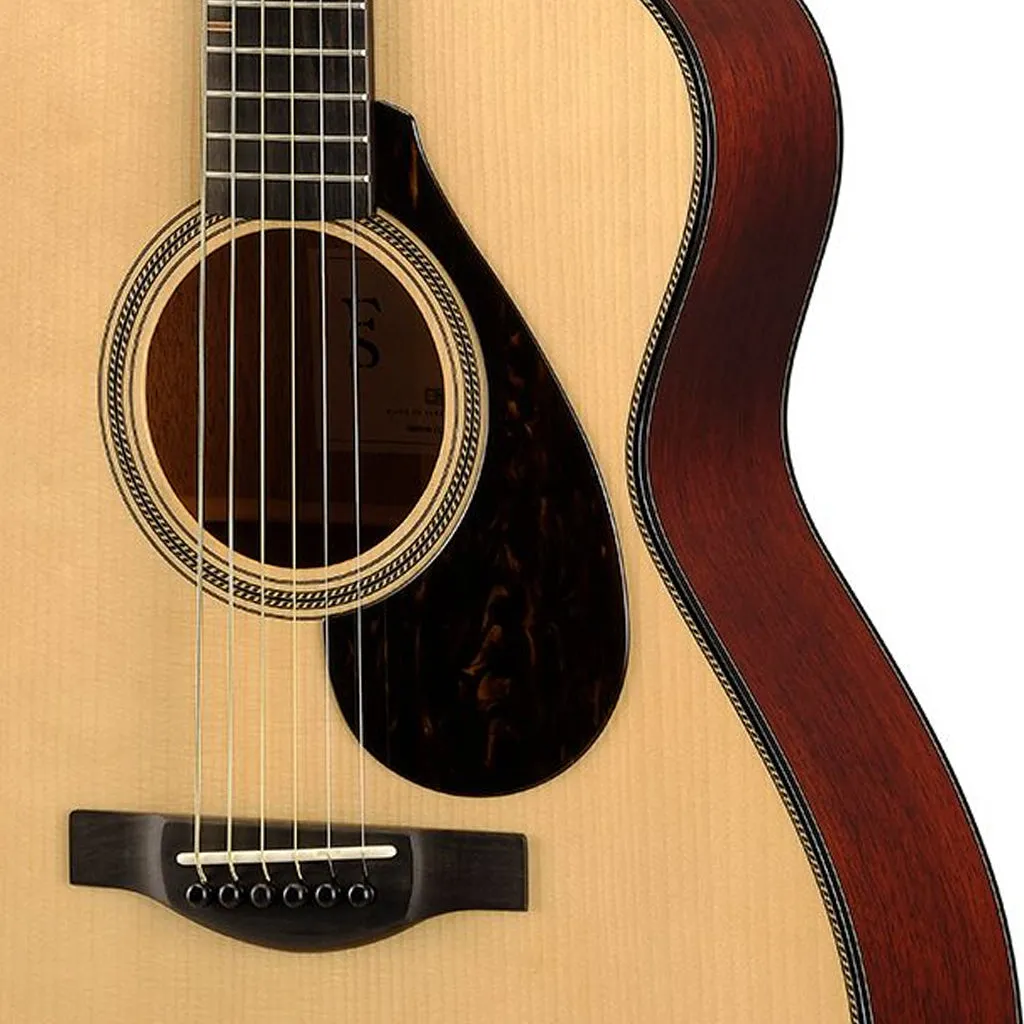 Yamaha FS9 Mahogany Concert Acoustic Guitar with Case - Natural