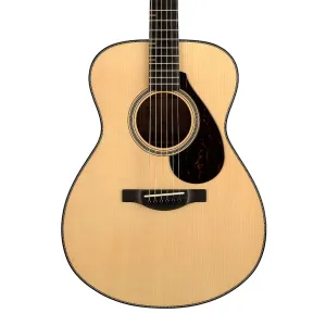 Yamaha FS9 Mahogany Concert Acoustic Guitar with Case - Natural