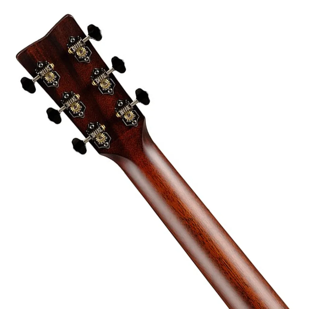 Yamaha FS9 Mahogany Concert Acoustic Guitar with Case - Natural