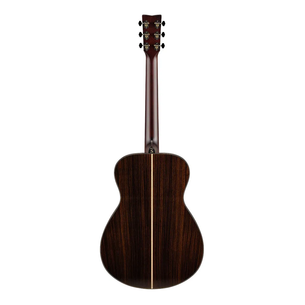 Yamaha FS9 Rosewood Concert Acoustic Guitar with Case - Natural