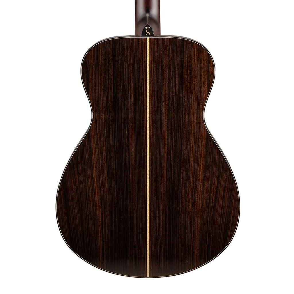 Yamaha FS9 Rosewood Concert Acoustic Guitar with Case - Natural