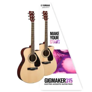 Yamaha Gigmaker 315 Acoustic Guitar Pack