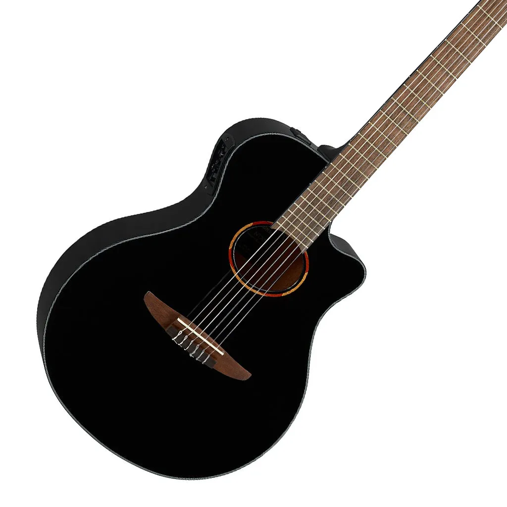 Yamaha NTX1 Nylon Acoustic Electric Guitar - Black