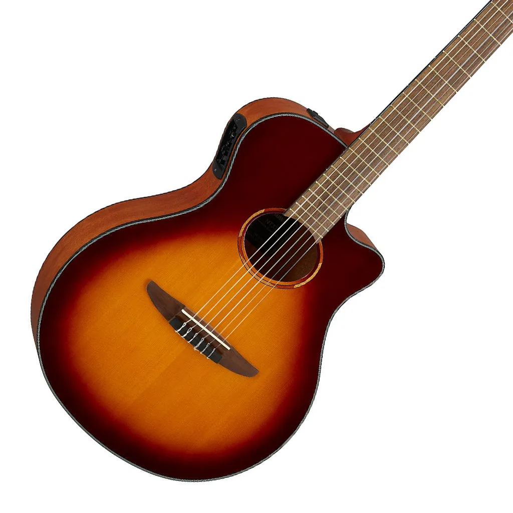 Yamaha NX Series NTX1-BS Nylon String Acoustic-Electric Guitar - Brown Sunburst