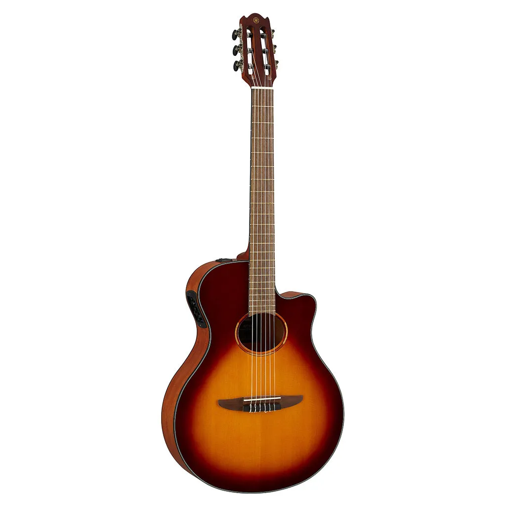 Yamaha NX Series NTX1-BS Nylon String Acoustic-Electric Guitar - Brown Sunburst