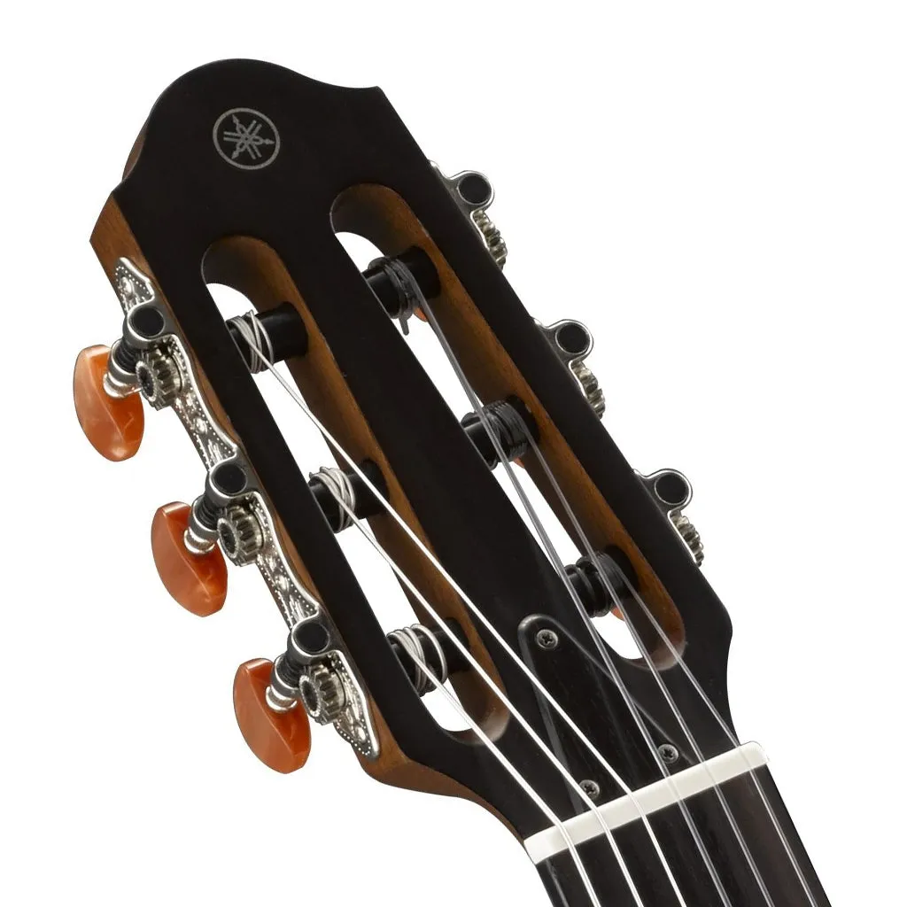 Yamaha Silent Guitar Nylon String w/Carry Bag - Translucent Black