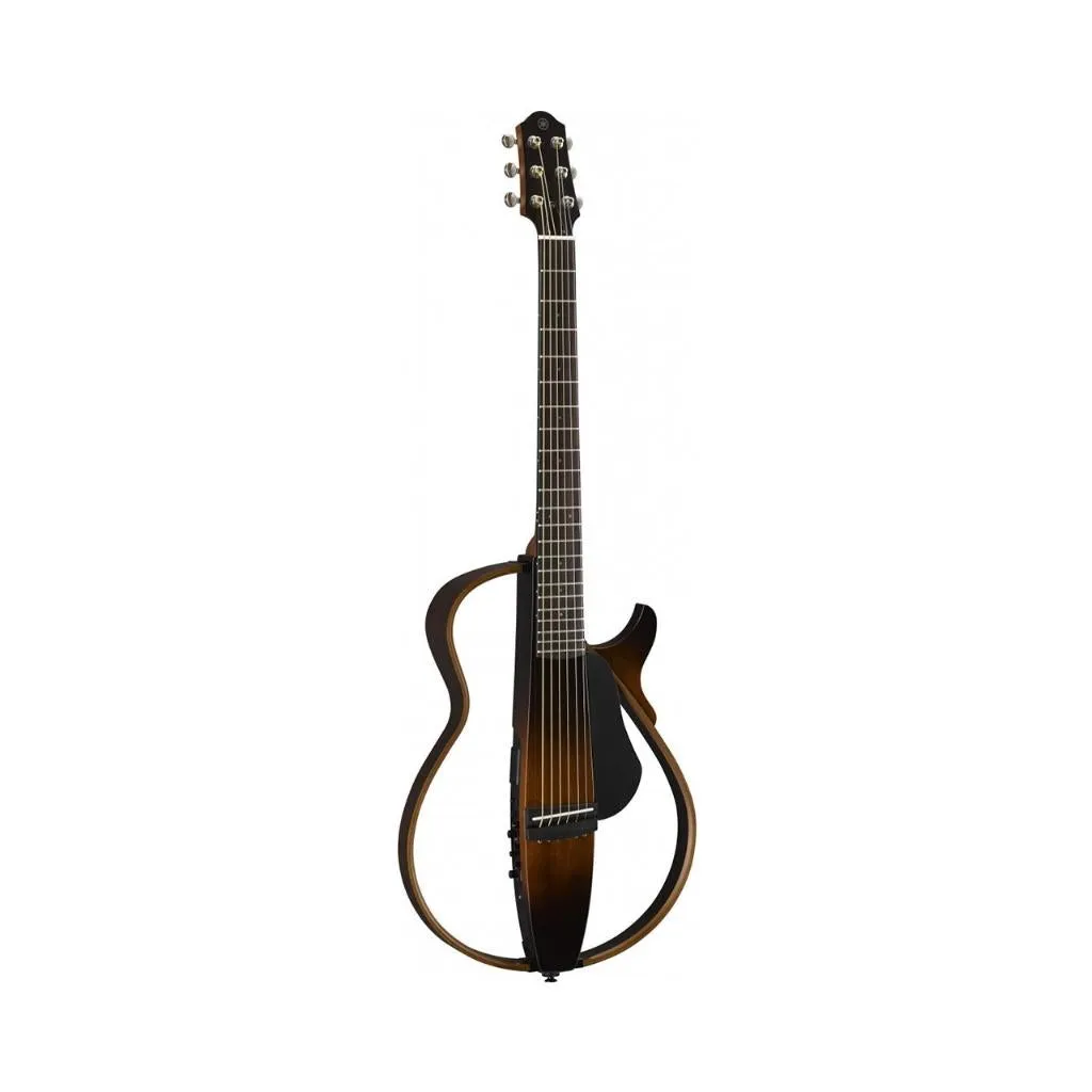 Yamaha SLG200STBS Silent Guitar Steel String  Tobacco Brown Sunburst