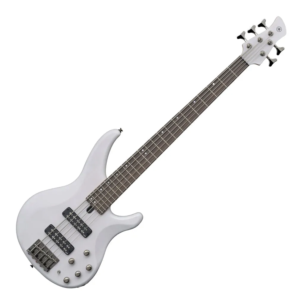 Yamaha TRBX505 5 String Bass - Translucent White