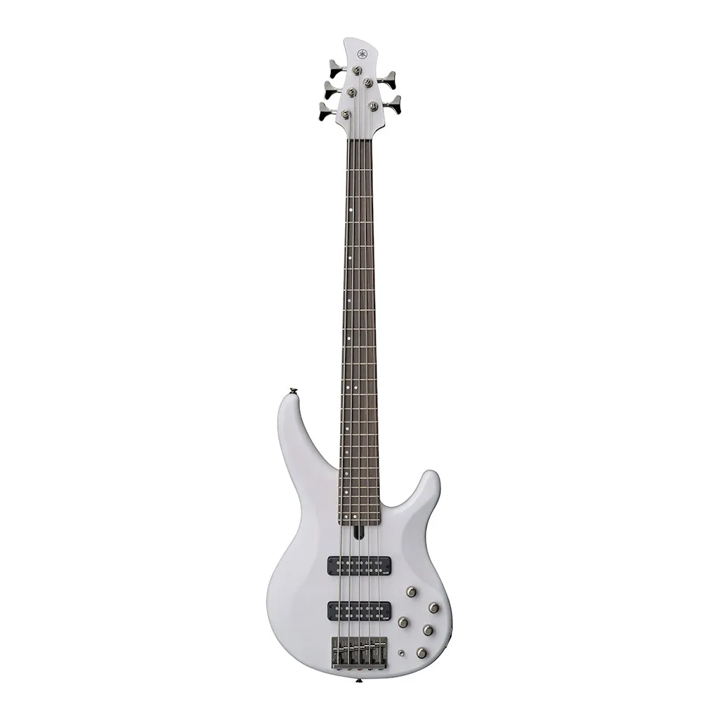 Yamaha TRBX505 5 String Bass - Translucent White
