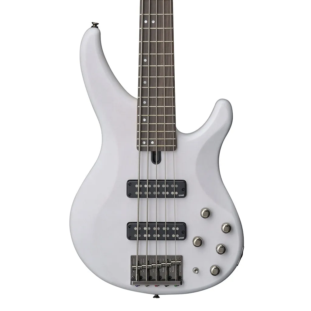 Yamaha TRBX505 5 String Bass - Translucent White