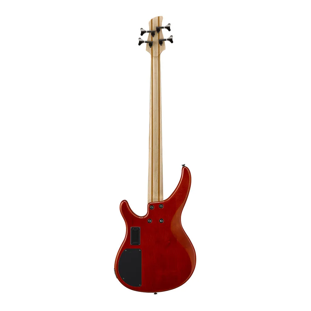 Yamaha TRBX604FM 4-String Bass Guitar - Caramel Brown