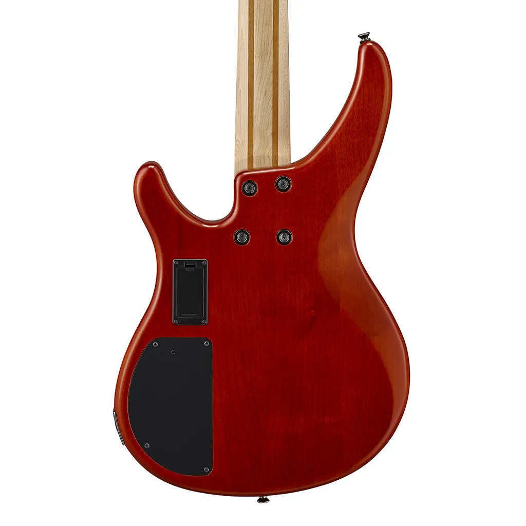 Yamaha TRBX604FM 4-String Bass Guitar - Caramel Brown