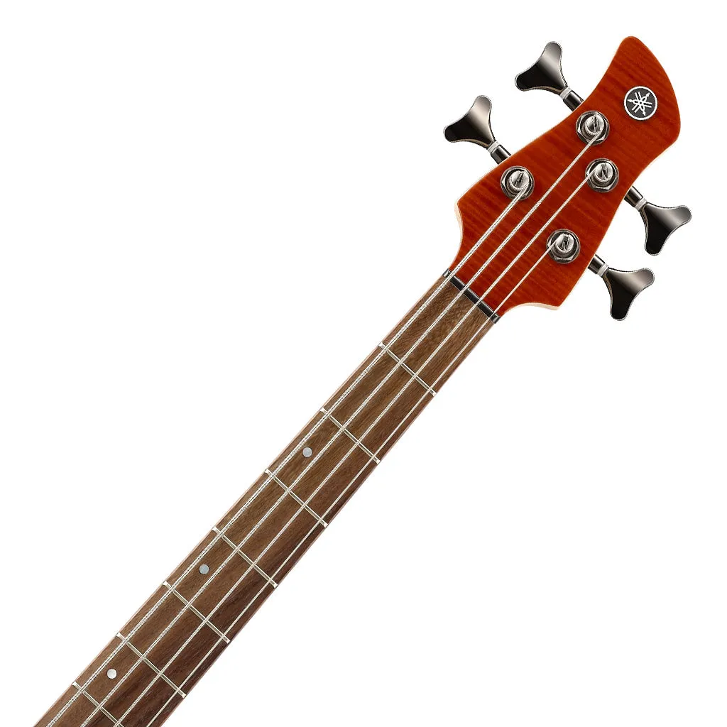 Yamaha TRBX604FM 4-String Bass Guitar - Caramel Brown