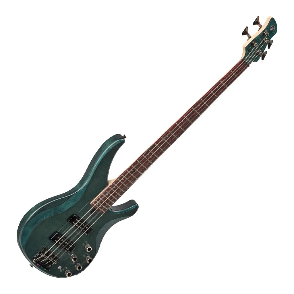 Yamaha TRBX604FM 4-String Bass Guitar - Indigo Blue