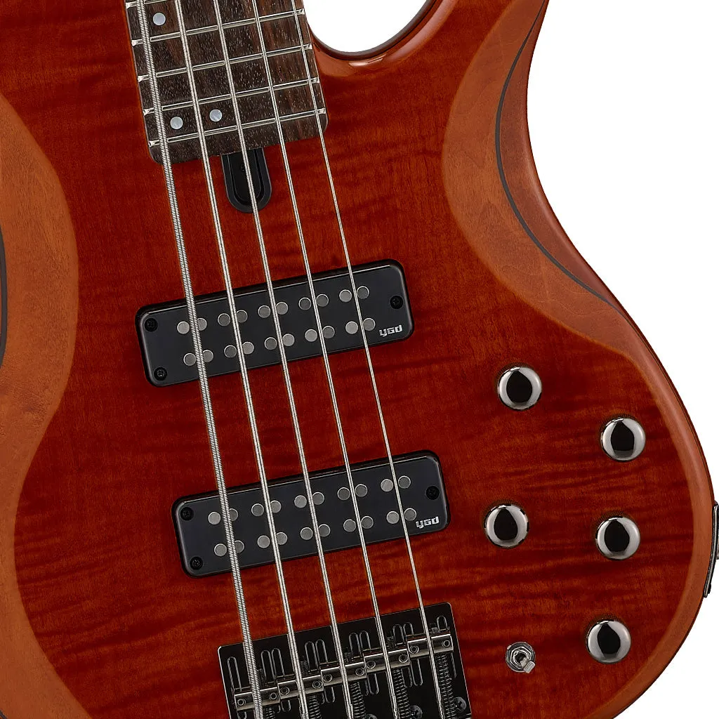 Yamaha TRBX605FM 5-String Bass Guitar - Caramel Brown