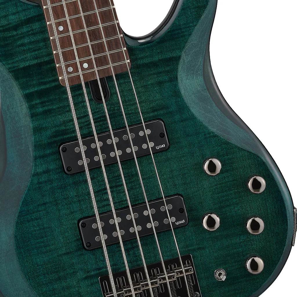 Yamaha TRBX605FM 5-String Bass Guitar - Indigo Blue