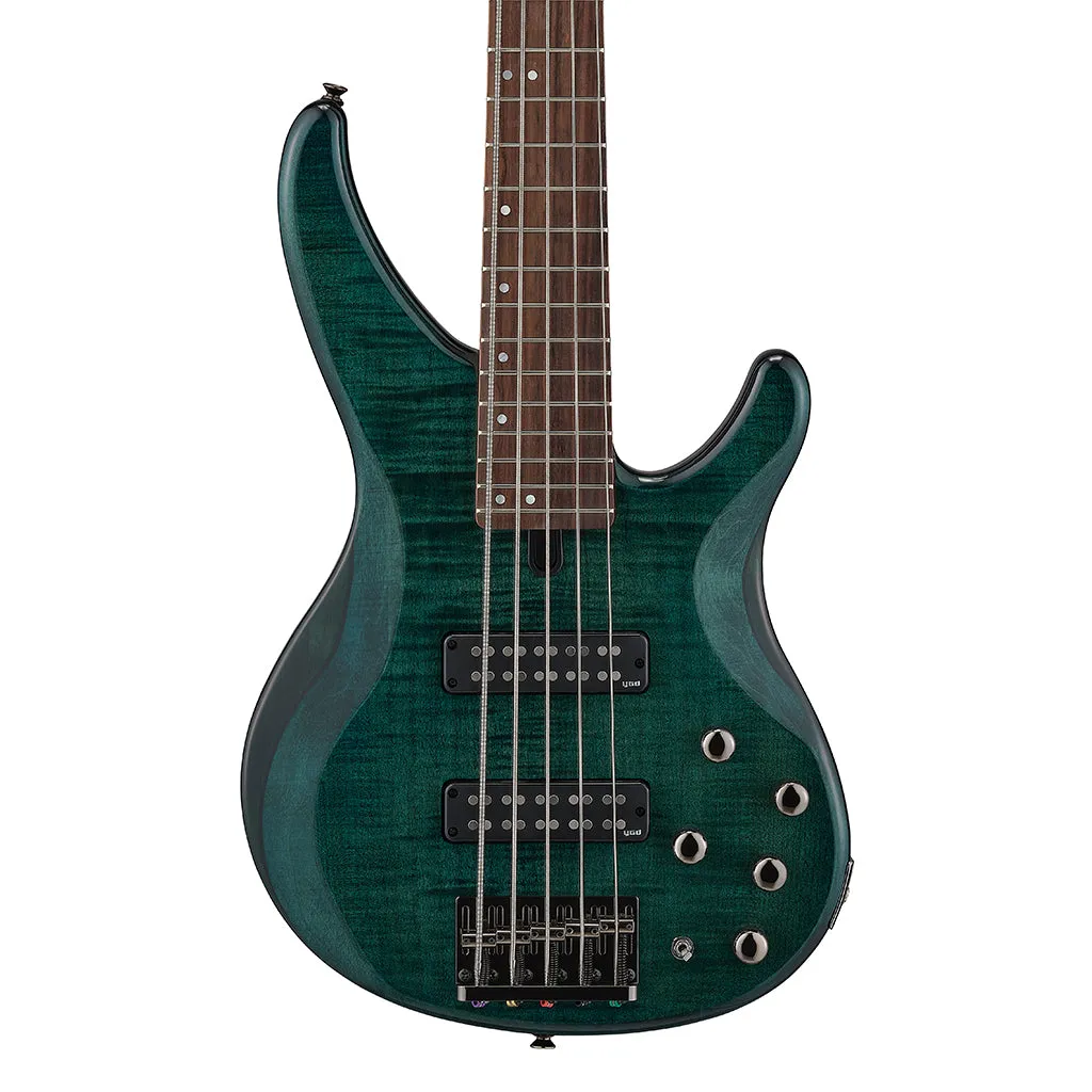 Yamaha TRBX605FM 5-String Bass Guitar - Indigo Blue