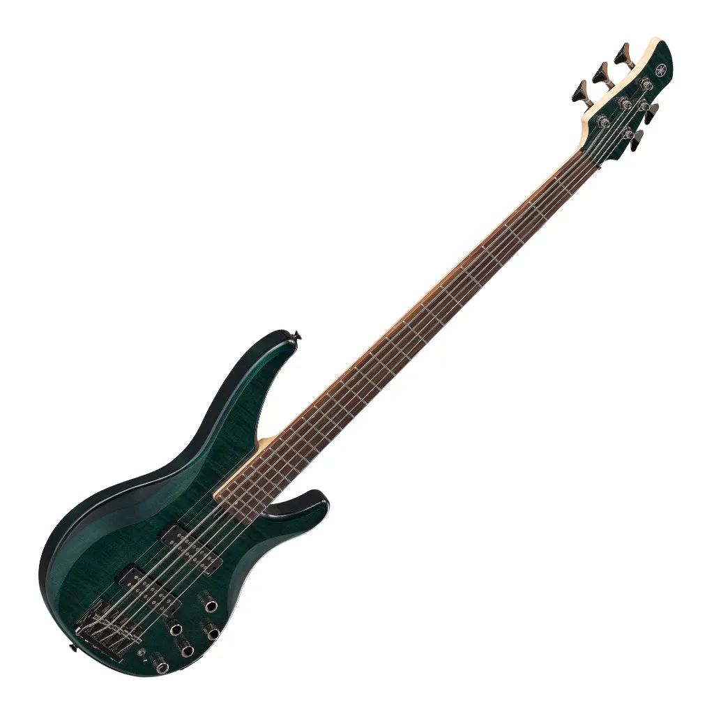 Yamaha TRBX605FM 5-String Bass Guitar - Indigo Blue